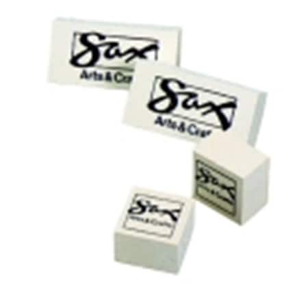 Sax Sax 2 x 1 x 0.63 in. Soap Eraser - White; Pack 12 438485